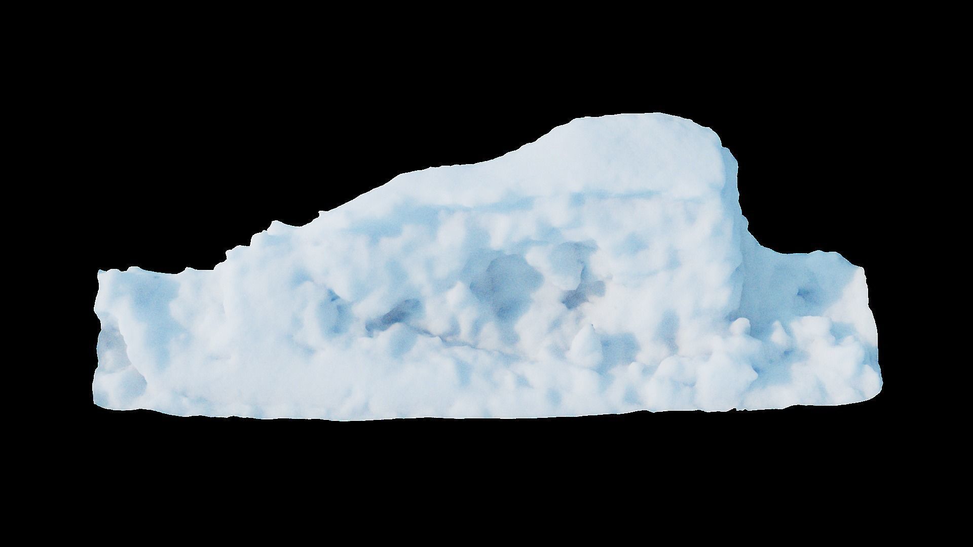 Easy Snow Environment Kitbash Pack 3D model_11