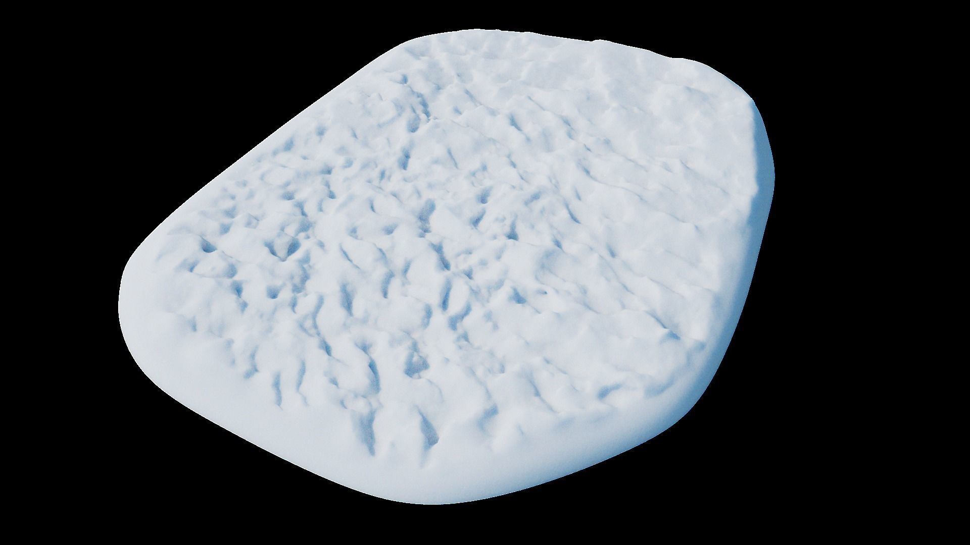 Easy Snow Environment Kitbash Pack 3D model_26