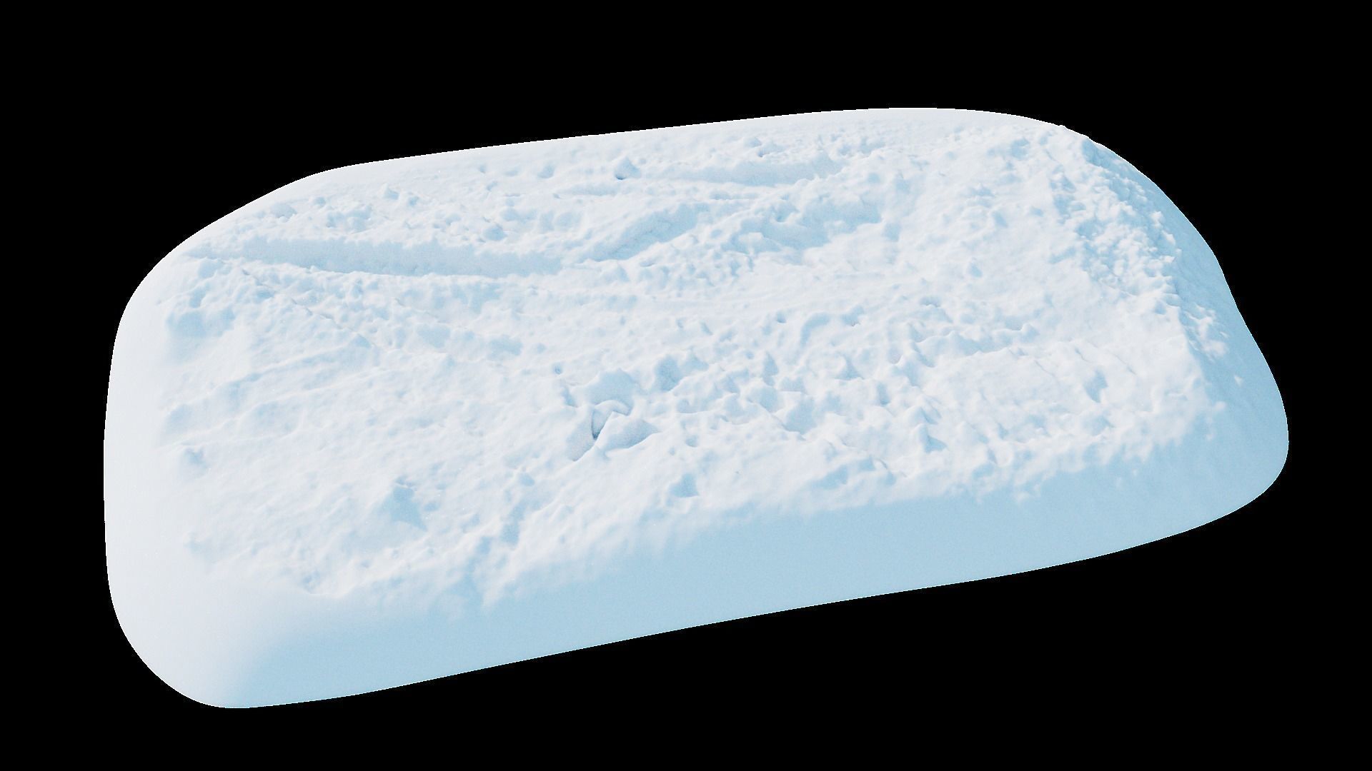 Easy Snow Environment Kitbash Pack 3D model_28