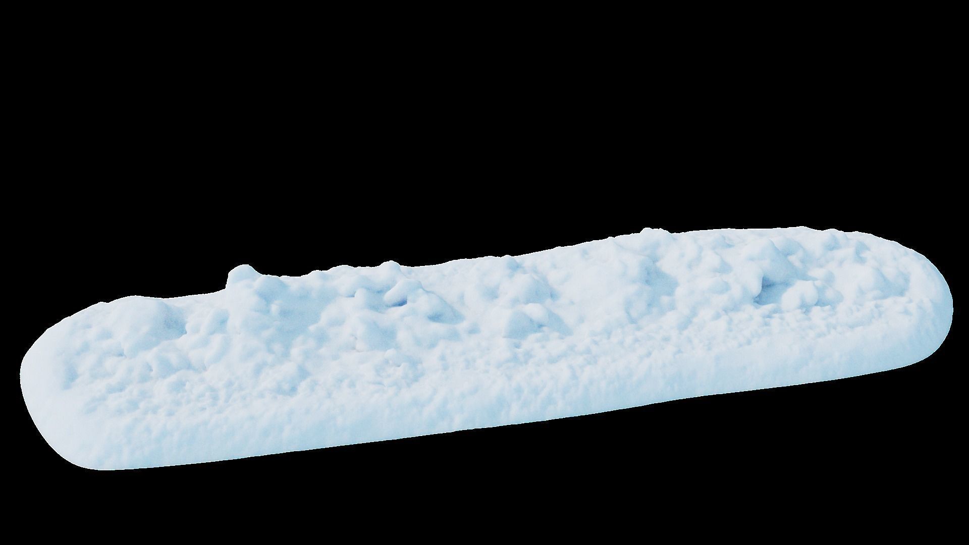 Easy Snow Environment Kitbash Pack 3D model_25