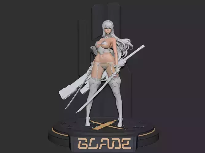 Blade figurine 3d print NFSW