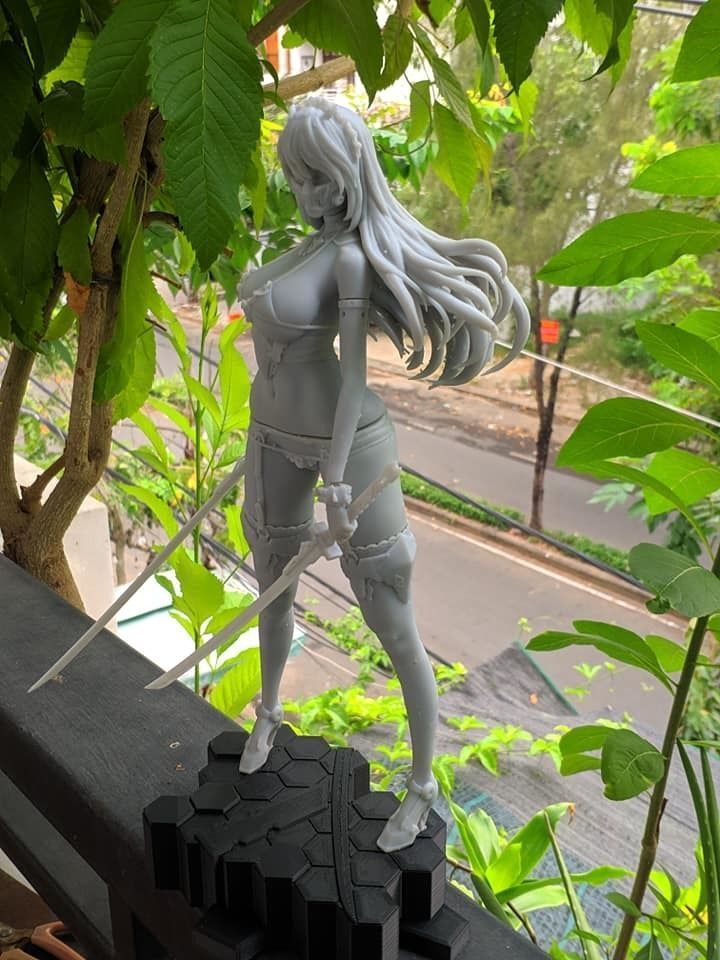 Blade figurine 3d print NFSW 3D print model_4