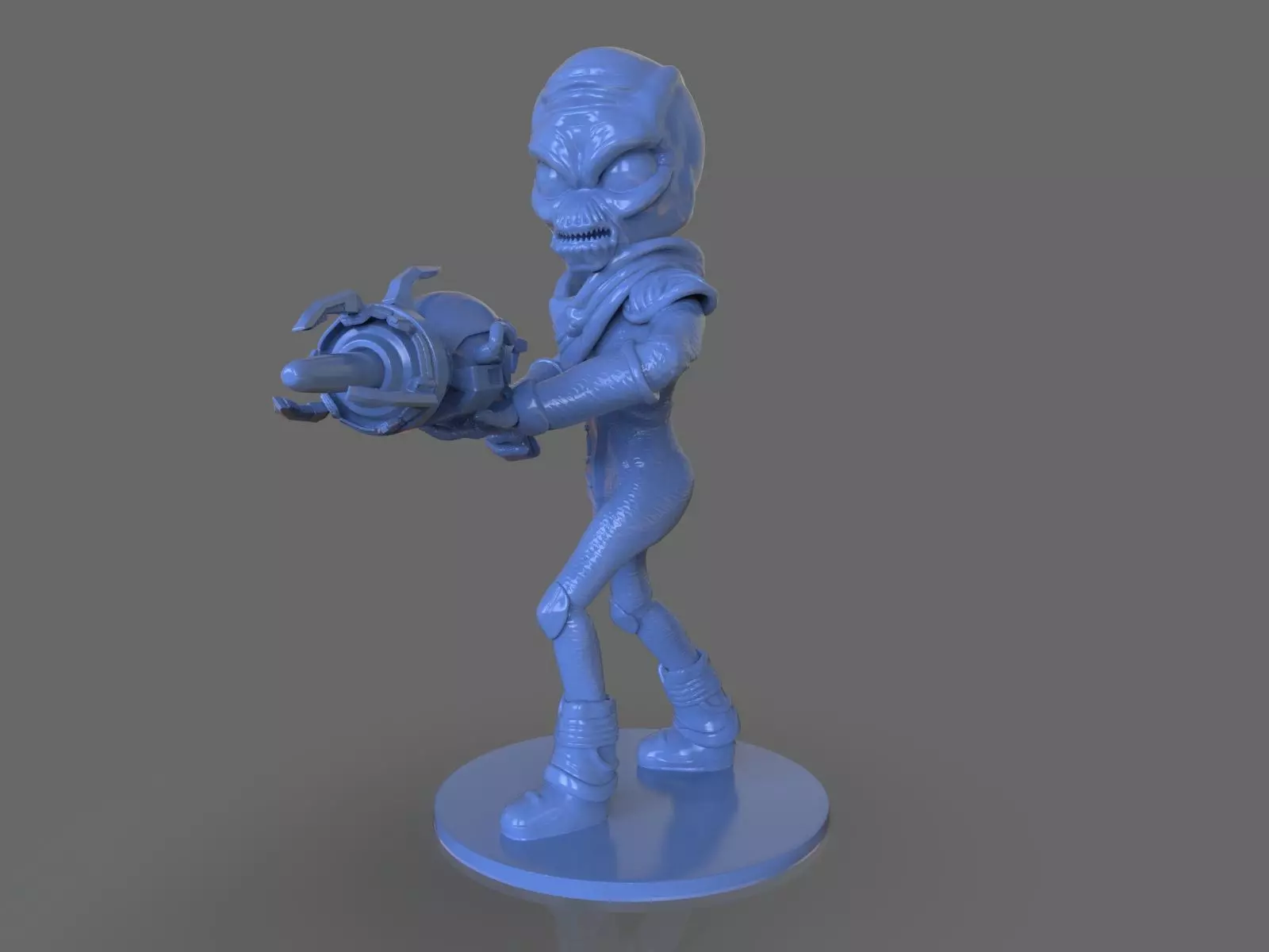 Alien Crypto 137 Sculpture 3D print model_0
