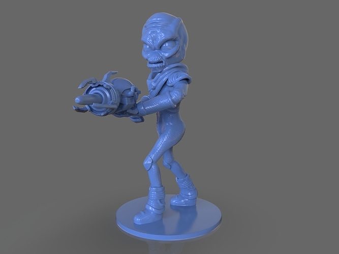 Alien Crypto 137 Sculpture 3D print model