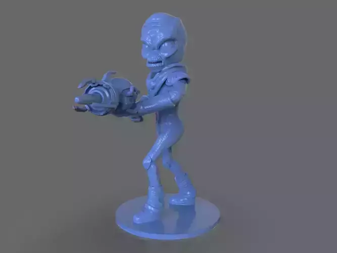 Alien Crypto 137 Sculpture 3D print model