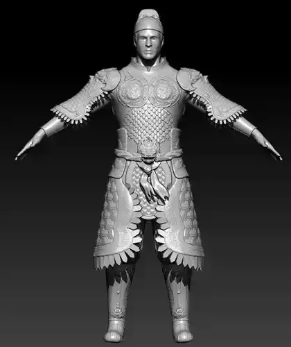 ARMOR OF CHINESE SHOGUNS 3D print model