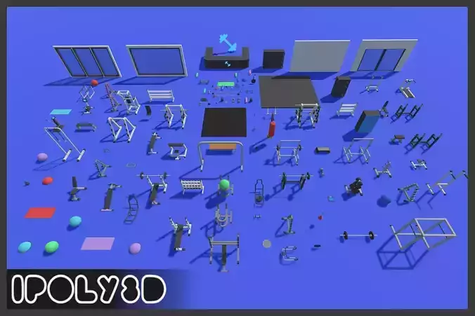 LowPoly Gym Environment