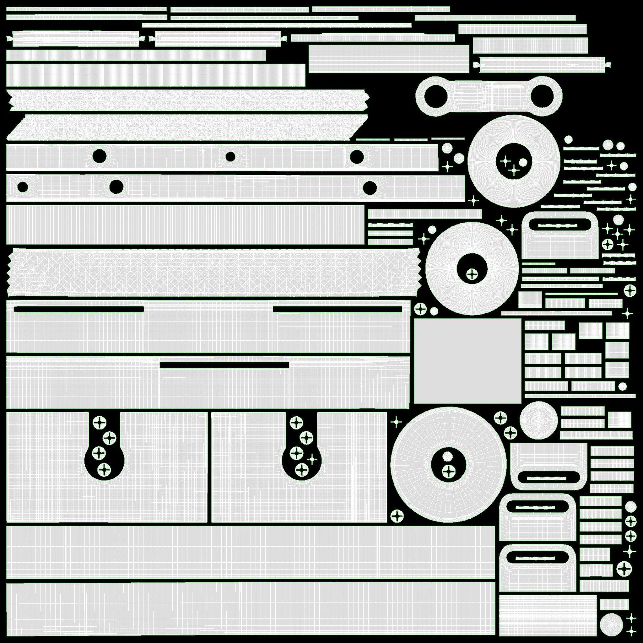 Canon DSLR EOS 90D camera body closed 3D model_42