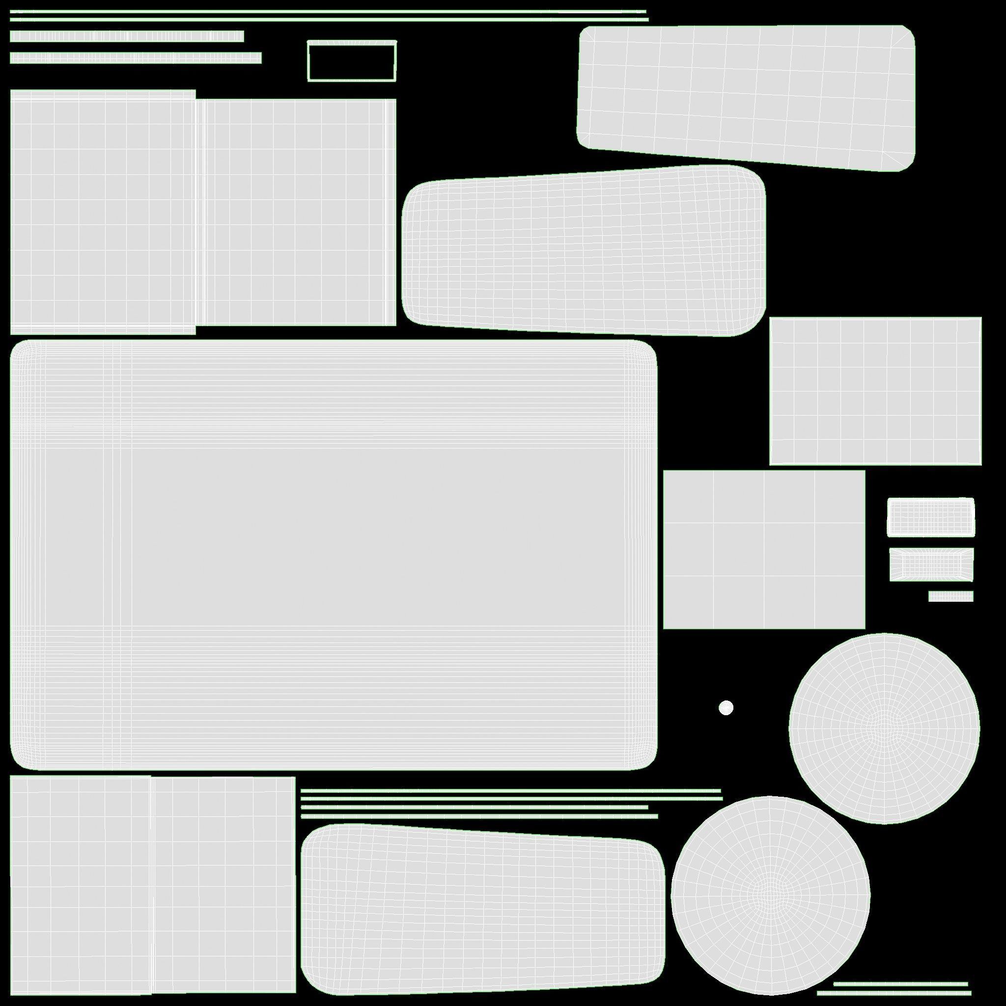 Canon DSLR EOS 90D camera body closed 3D model_41