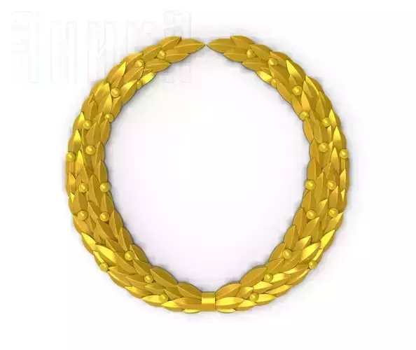 Laurel wreath 3D print model