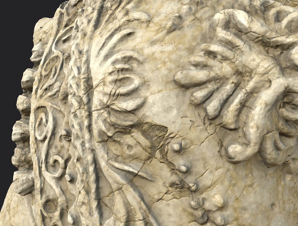 Indian Elephant Low-poly 3D model_10