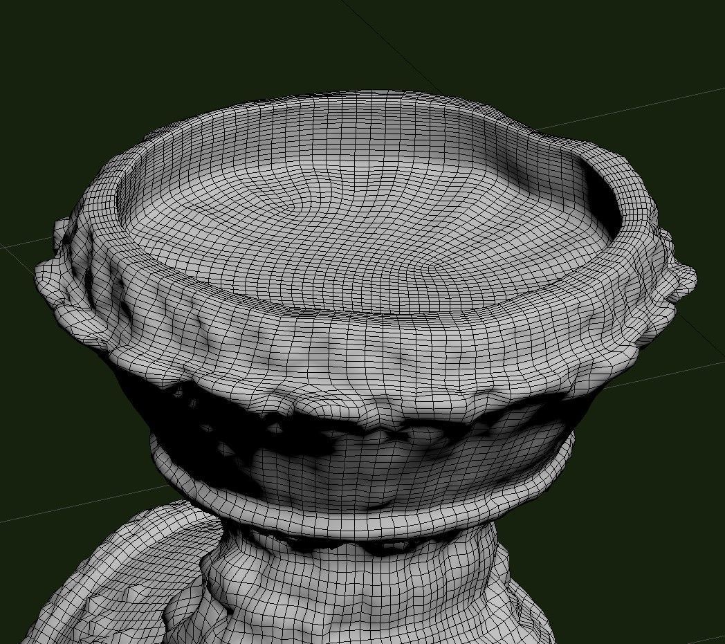 Indian Elephant Low-poly 3D model_34