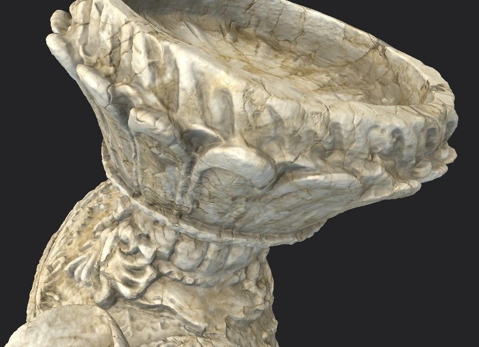 Indian Elephant Low-poly 3D model_8