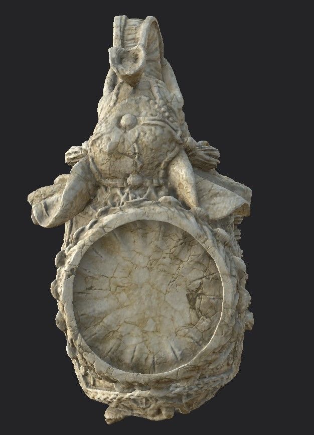 Indian Elephant Low-poly 3D model_11