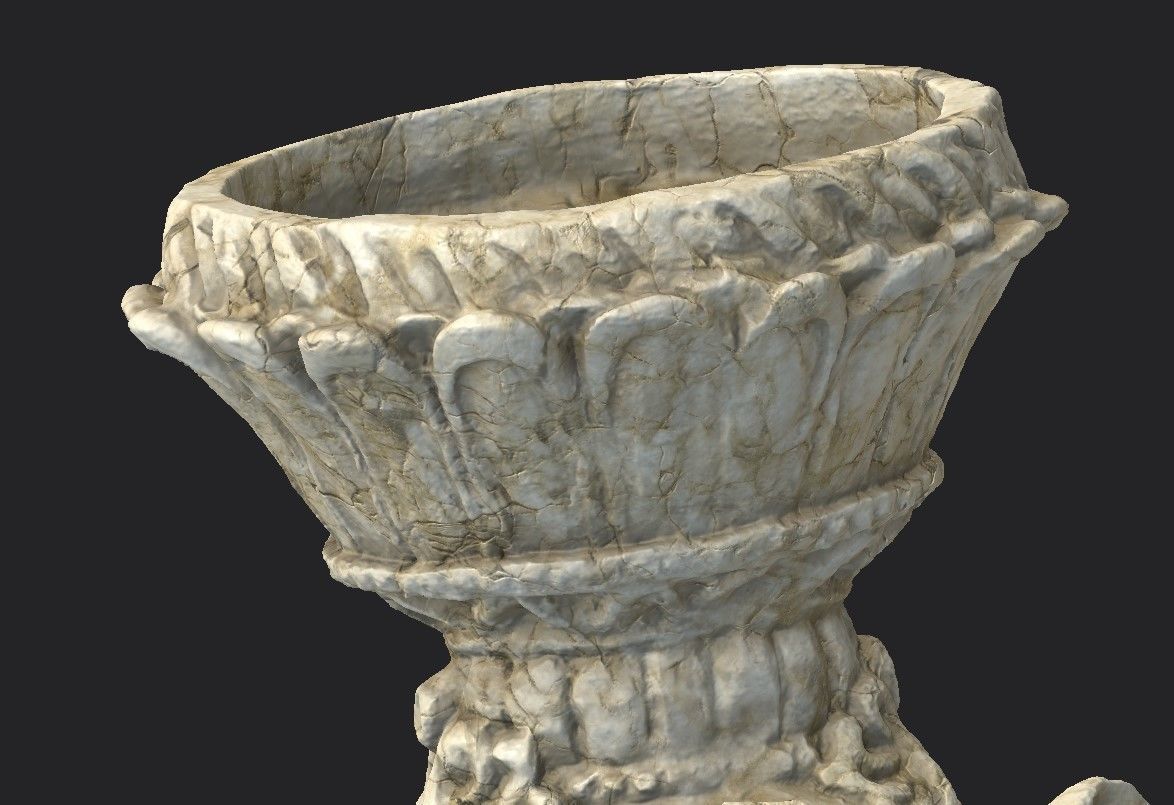 Indian Elephant Low-poly 3D model_17