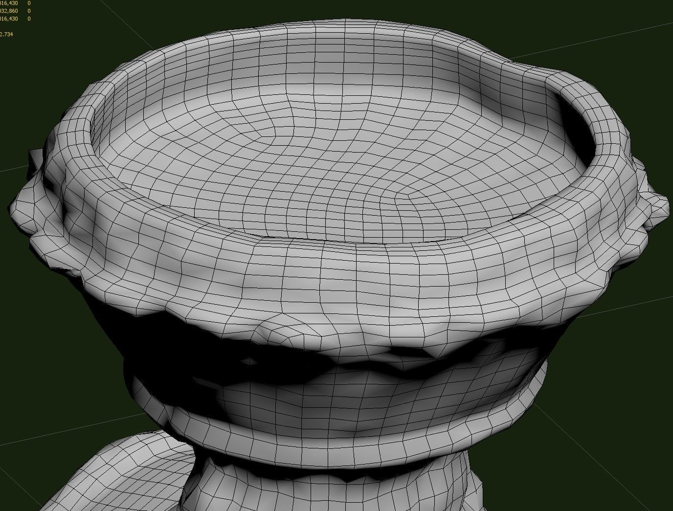 Indian Elephant Low-poly 3D model_33