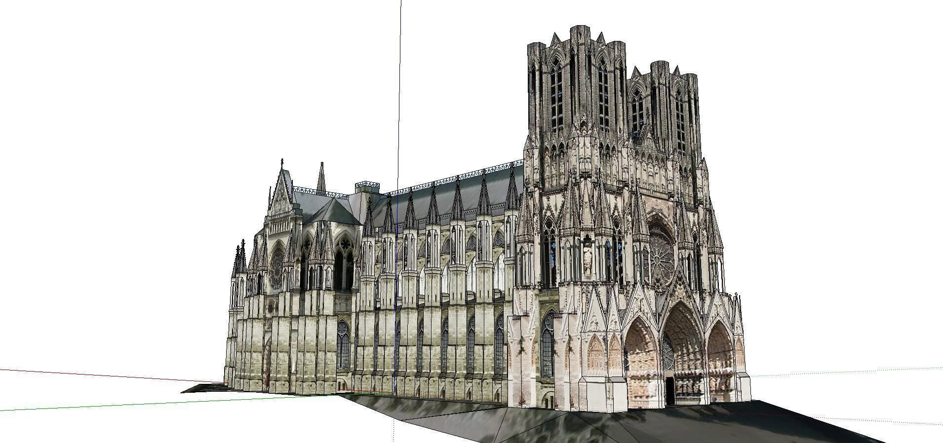 Architecture-Religion-God-Culture-Temple-028 cathedral with s... 3D model_4