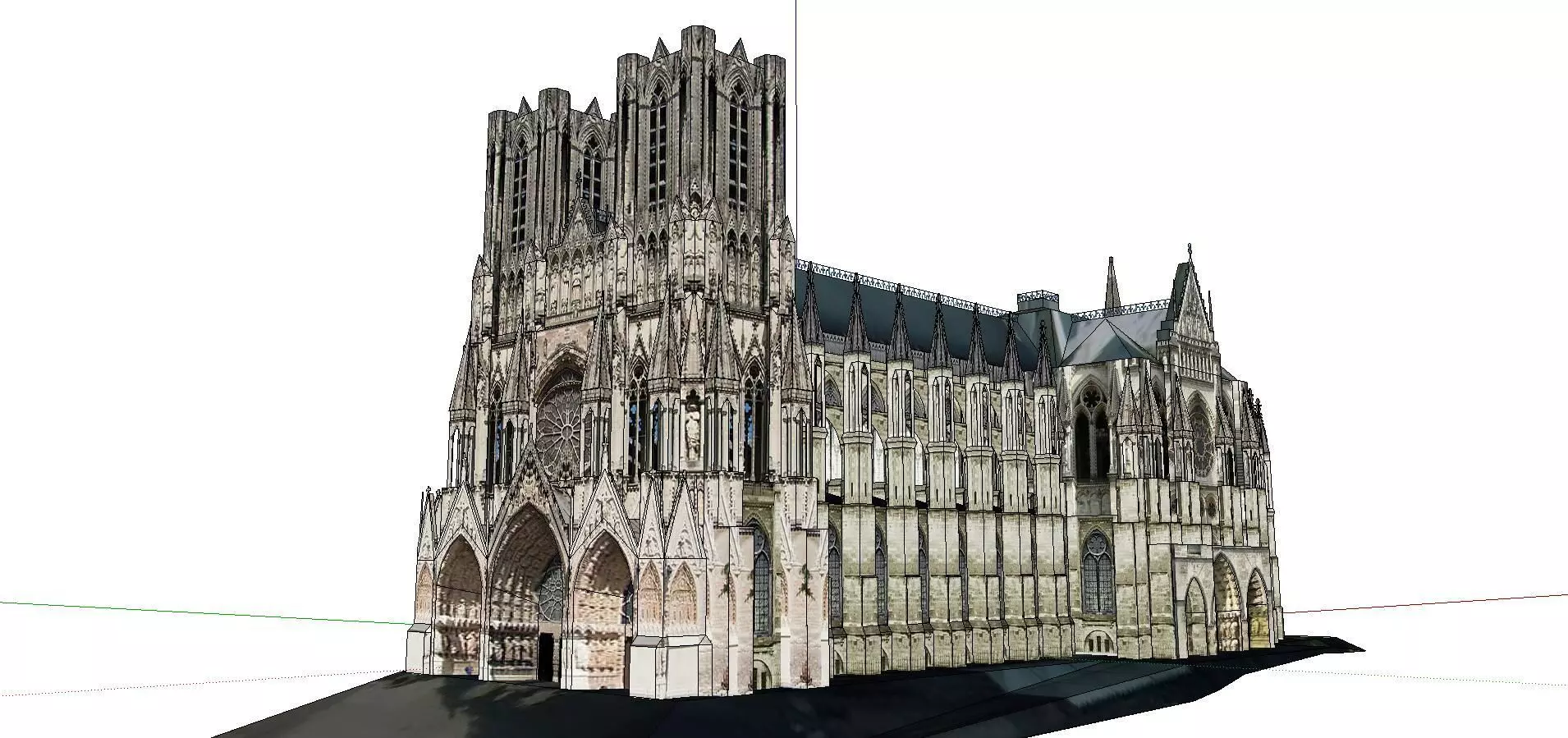 Architecture-Religion-God-Culture-Temple-028 cathedral with s... 3D model_0