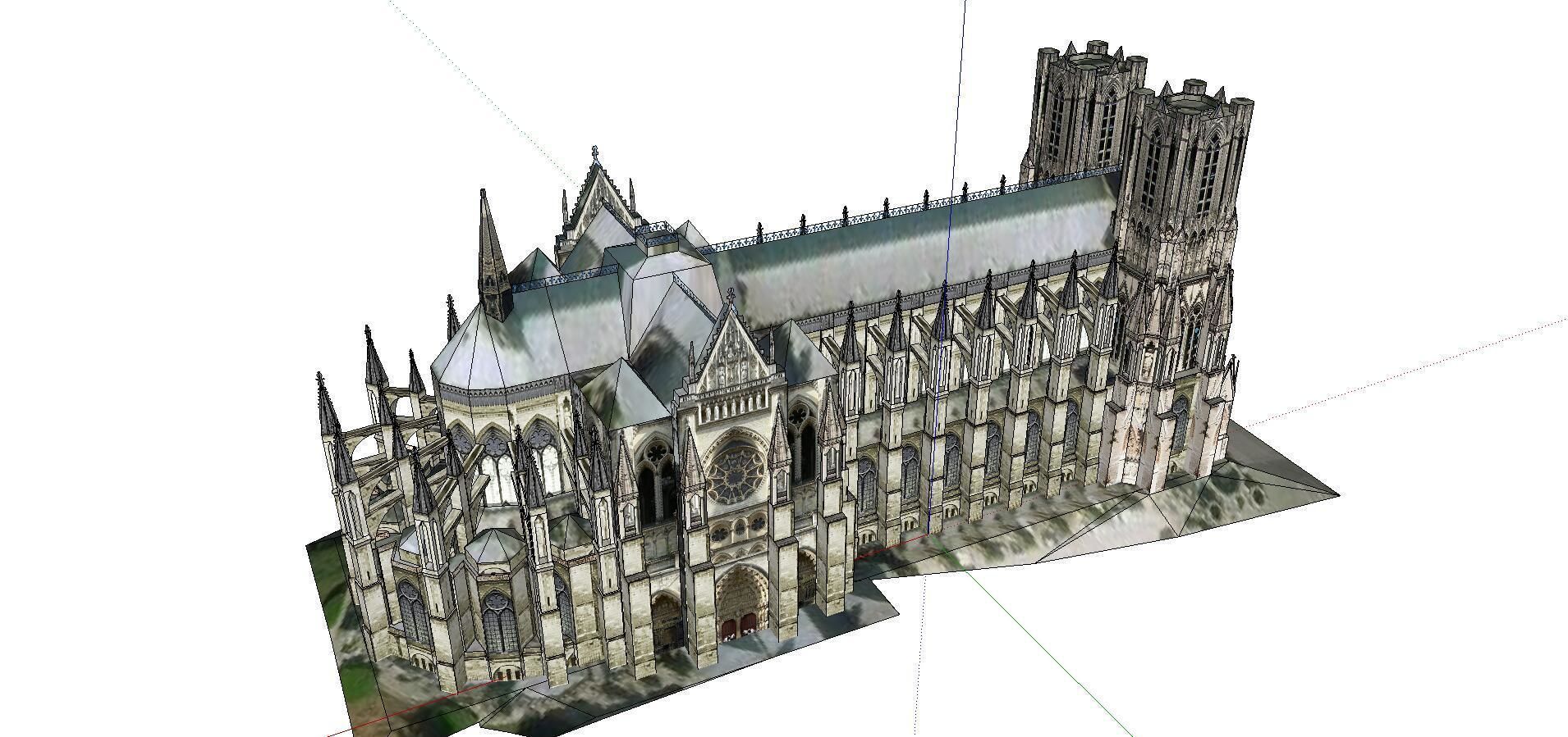 Architecture-Religion-God-Culture-Temple-028 cathedral with s... 3D model_2
