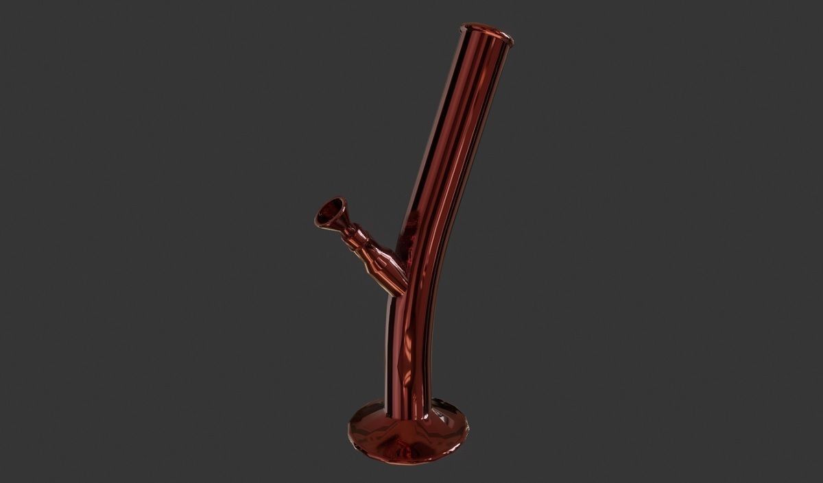 Bong 3D Model Type 2 Low-poly 3D model_14