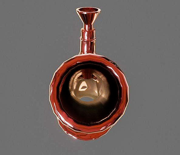 Bong 3D Model Type 2 Low-poly 3D model_7