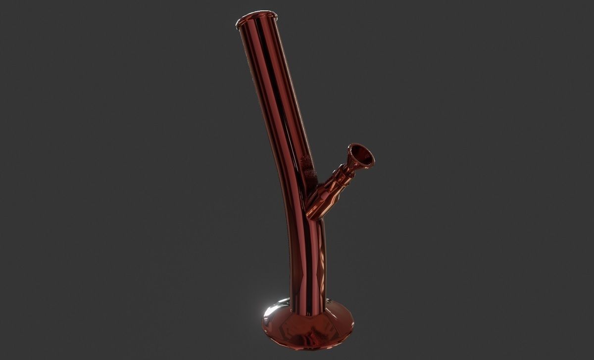 Bong 3D Model Type 2 Low-poly 3D model_16