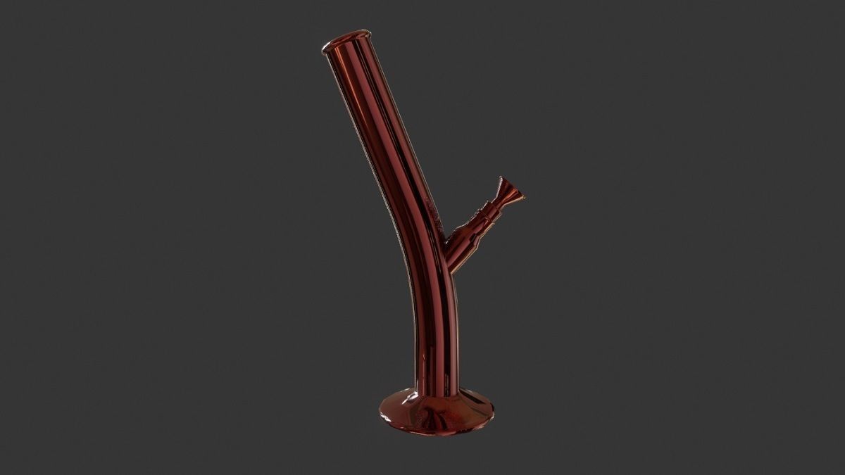 Bong 3D Model Type 2 Low-poly 3D model_17