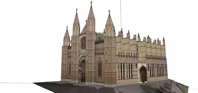 Architecture-Religion-God-Culture-Temple-034 cathedral with spires and towers