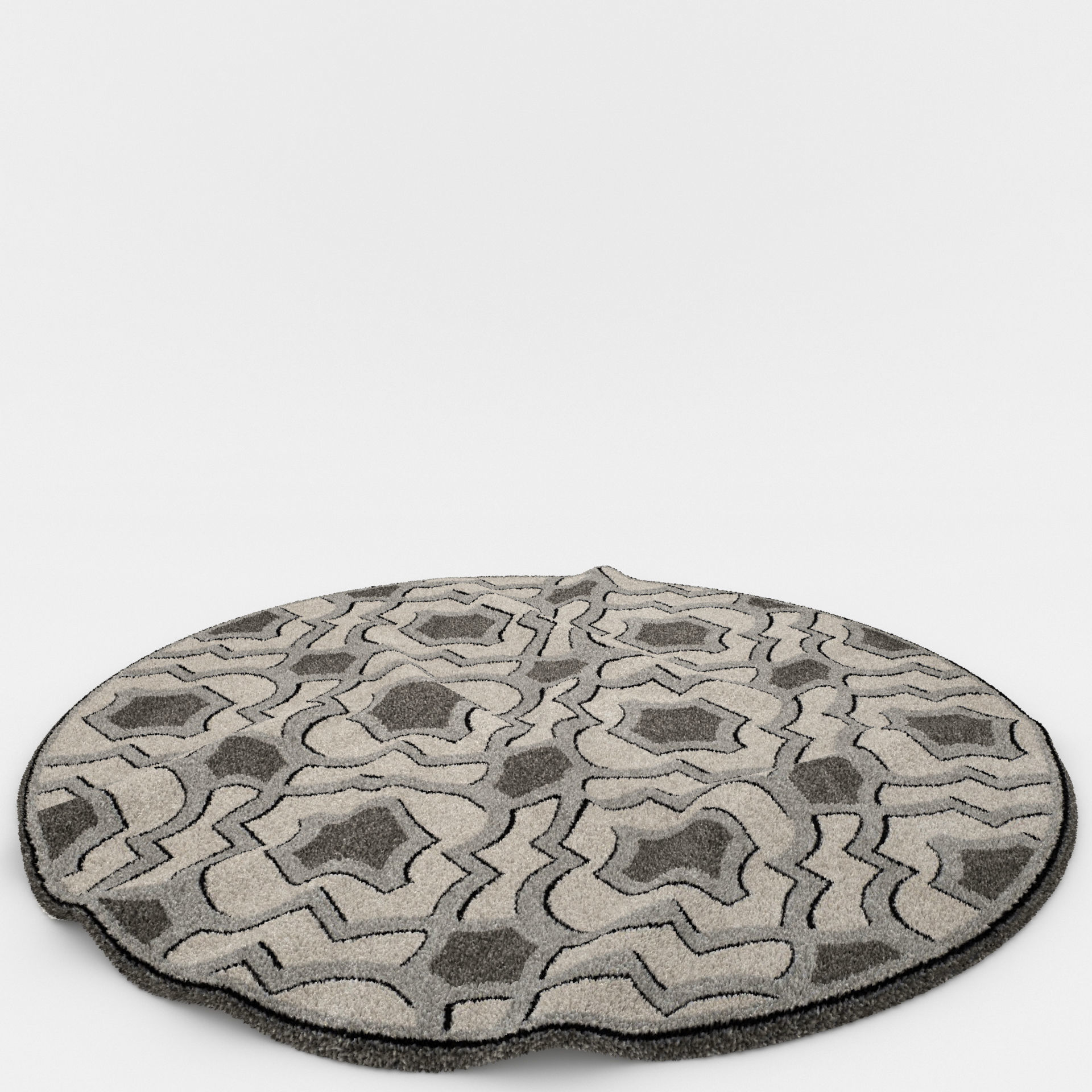 Rugs No 43 Low-poly 3D model_5