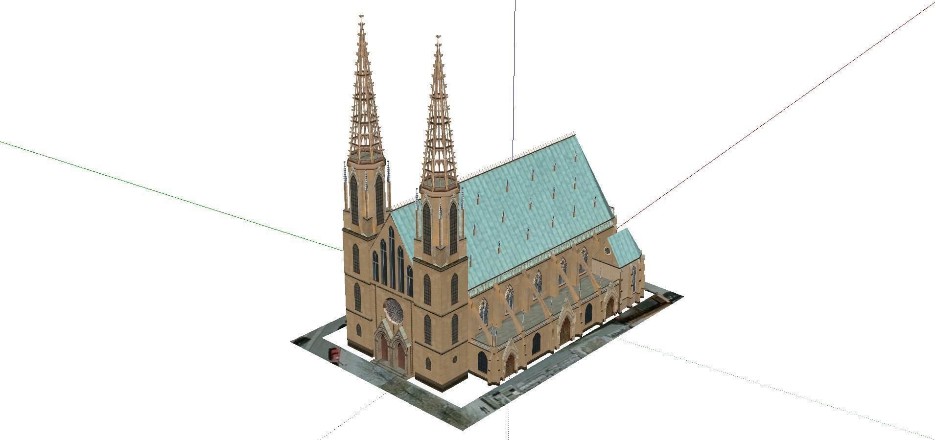 Architecture-Religion-God-Culture-Temple-041 church 3D model_4