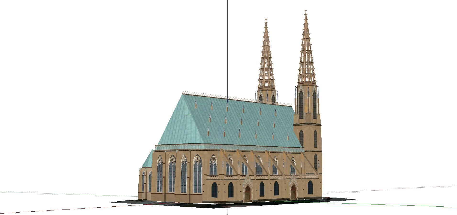 Architecture-Religion-God-Culture-Temple-041 church 3D model_2