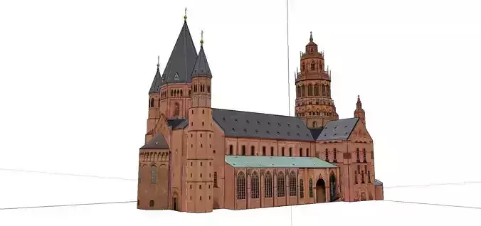 Architecture-Religion-God-Culture-Temple-044 church with spires and towers