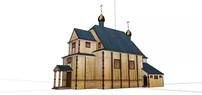 Architecture-Religion-God-Culture-Temple-051 wooden church