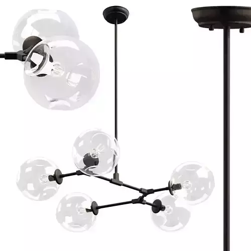 Joybird Atlas Chandelier 3D model