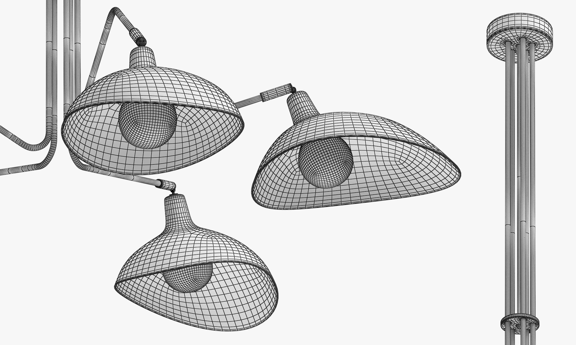 Joybird Juno Chandelier 3D model_9