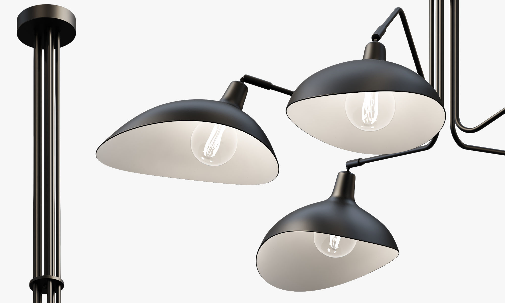 Joybird Juno Chandelier 3D model_2