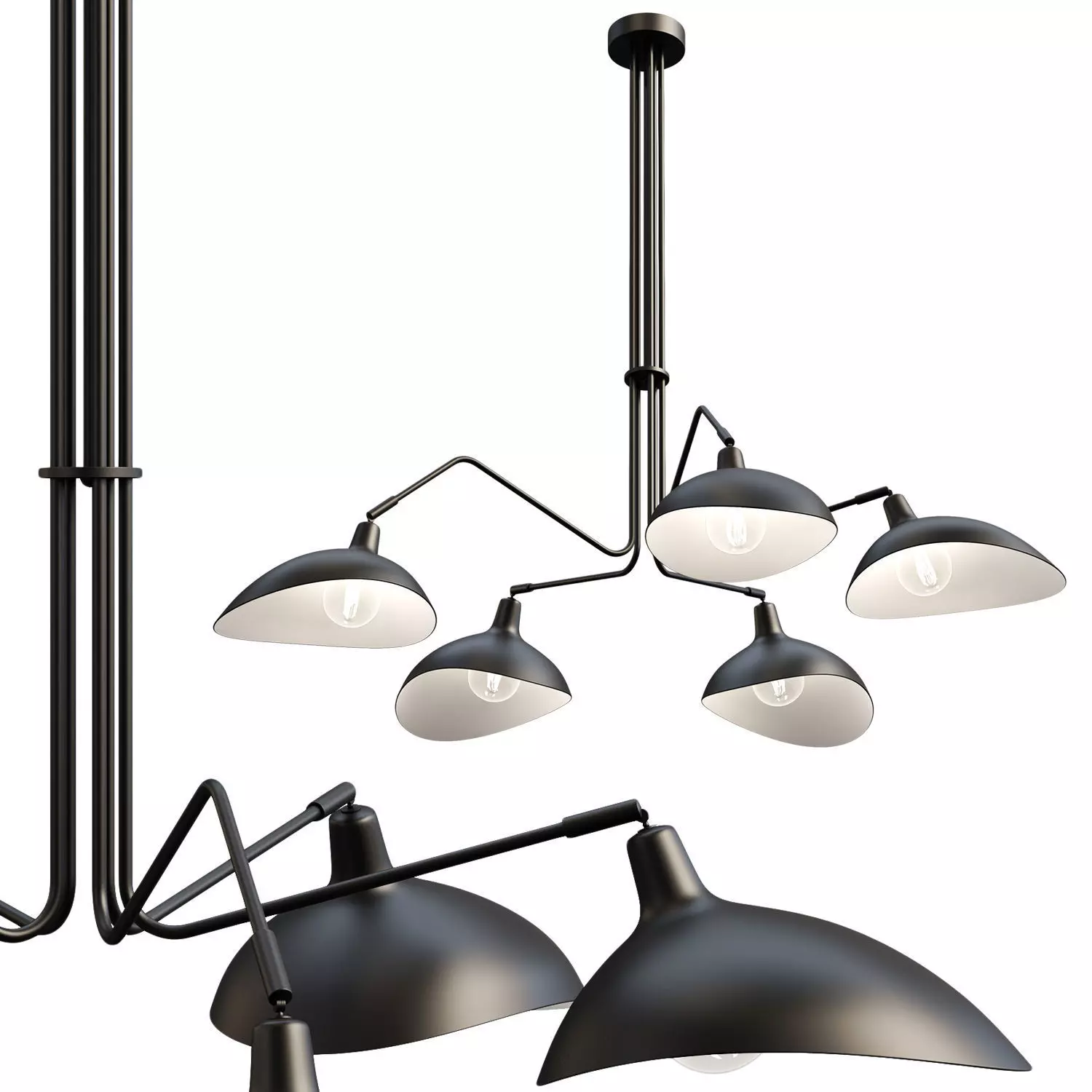 Joybird Juno Chandelier 3D model_0