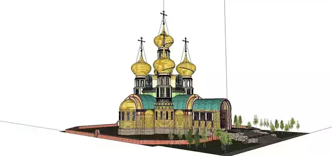 Architecture-Religion-God-Culture-Temple-053 russian orthodox church