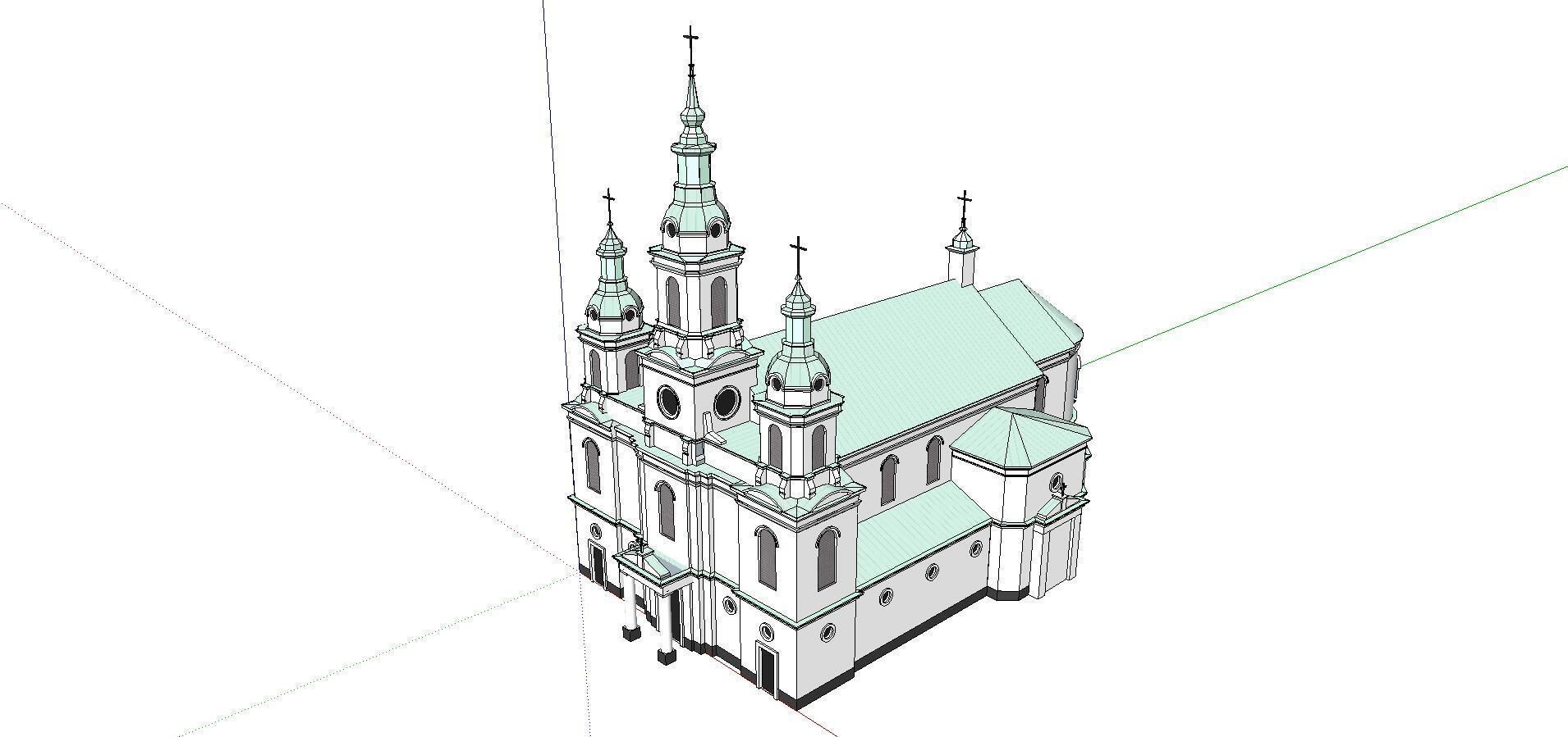 Architecture-Religion-God-Culture-Temple-072 church 3D model_4