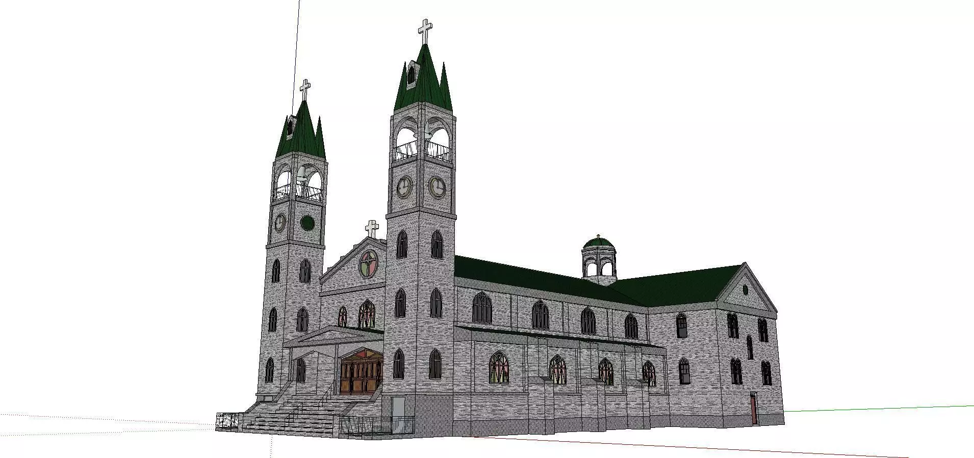 Architecture-Religion-God-Culture-Temple-076 church 3D model_0