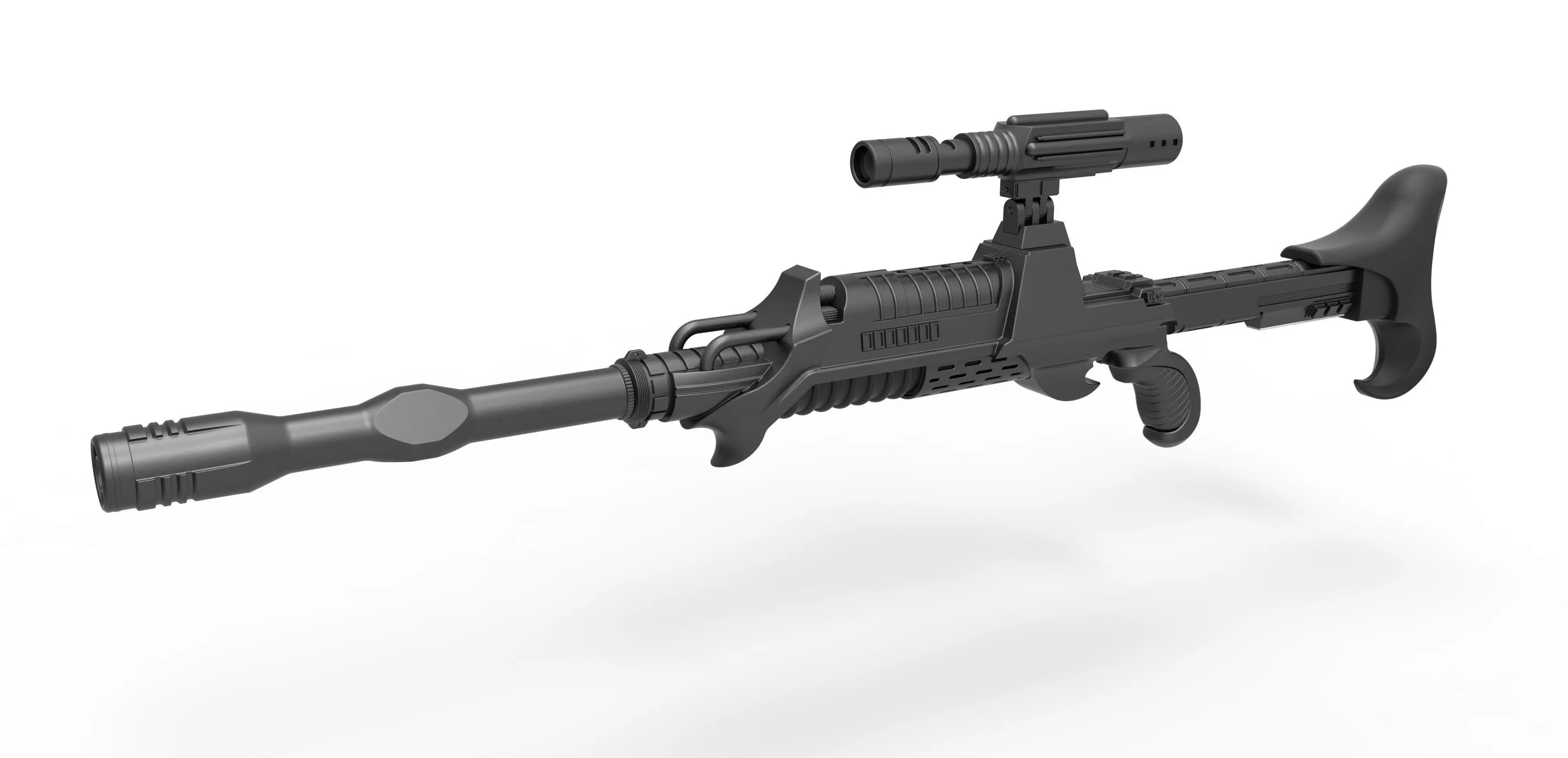 Klingon Assassin Rifle 3D model