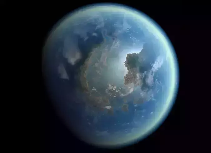 Planet model 3D model