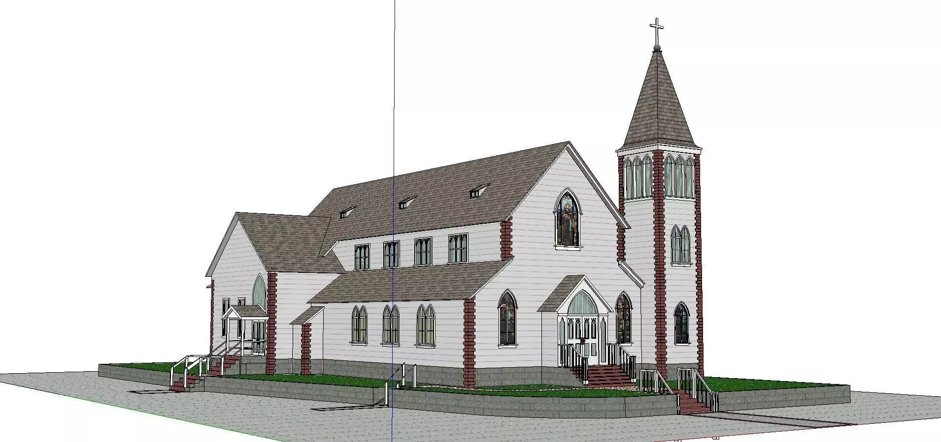 Architecture-Religion-God-Culture-Temple-092 church 3D model_0