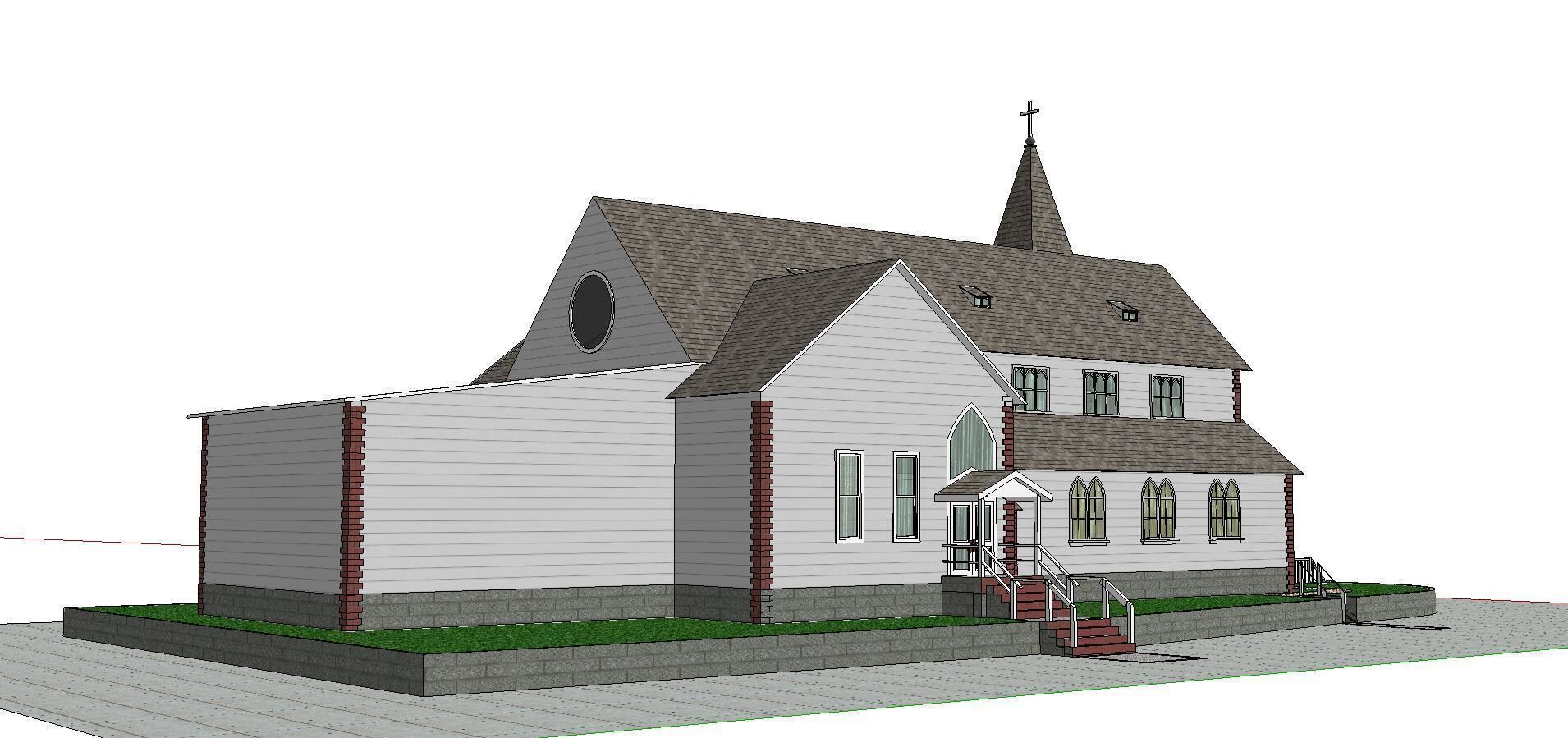 Architecture-Religion-God-Culture-Temple-092 church 3D model_2