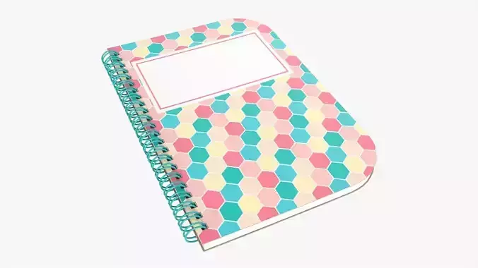 Notebook pad with spiral 05