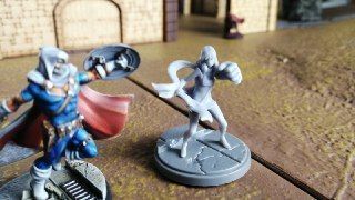 super fist girl 3D print model_6