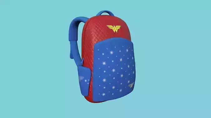 Wonder Woman Backpack - Character Fashion Design