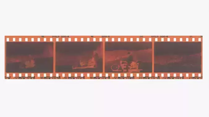 Photographic film 01 3D model