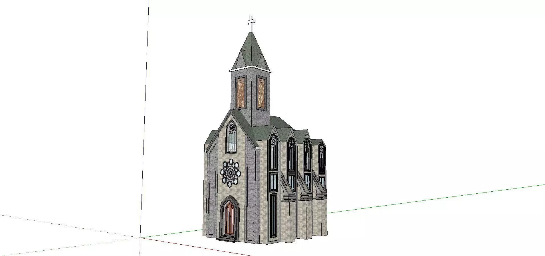 Architecture-Religion-God-Culture-Temple-0106 church 3D model_0