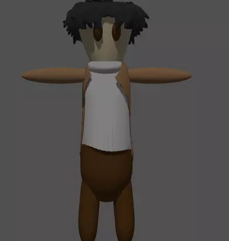 Levi V Chibi Free 3D model_0